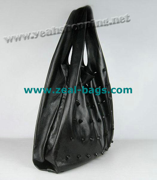 AAA Replica Alexander Wang Large Studded GM Bag Black Lambskin
